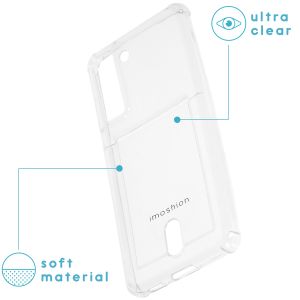 iMoshion ﻿Soft Case Back Cover mit Kartenfach Galaxy S21 FE