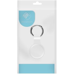 iMoshion ﻿Liquid Silicone Keychain Case Apple AirTag - Weiß