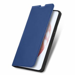 iMoshion Slim Folio Klapphülle Samsung Galaxy S21 FE - Blau
