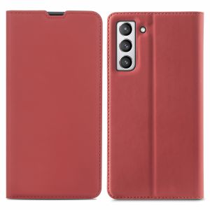 iMoshion Slim Folio Klapphülle Samsung Galaxy S21 FE - Rot