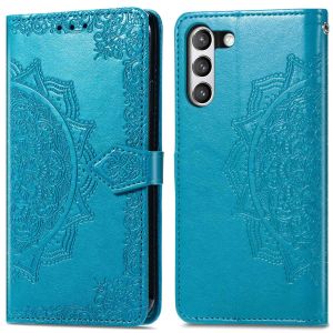 iMoshion Mandala Booktype-Hülle Samsung Galaxy S21 FE - Turquoise