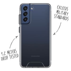 Accezz Xtreme Impact Case Samsung Galaxy S21 FE - Transparent