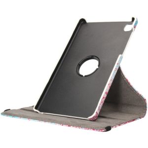 iMoshion 360° drehbare Design Tablet Klapphülle Galaxy Tab A7 Lite - Pink Blossom