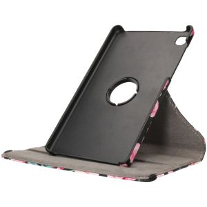 iMoshion 360° drehbare Design Tablet Klapphülle Galaxy Tab A7 Lite - Blossom Watercolor Black