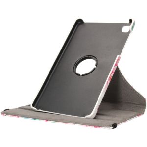iMoshion 360° drehbare Design Tablet Klapphülle Galaxy Tab A7 Lite - Blossom Watercolor White