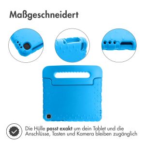 iMoshion Hülle mit Handgriff kindersicher Galaxy Tab A7 Lite - Blau