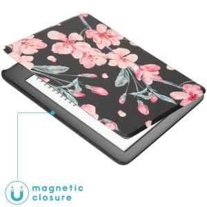 iMoshion Design Slim Hard Case Sleepcover für das Amazon Kindle 10 - Blossom