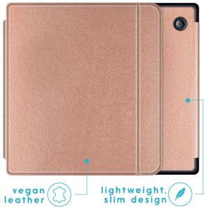 iMoshion Slim Hard Case Sleepcover mit Stand für das Tolino Vision 5 - Roségold