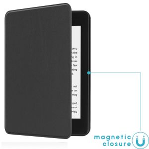 iMoshion Slim Hard Case Sleepcover für das Amazon Kindle Paperwhite 4 - Schwarz