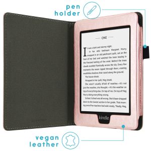 iMoshion Vegan Leather Klapphülle Amazon Kindle Paperwhite 4 - Roségold