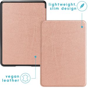 iMoshion Slim Hard Case Sleepcover für das Amazon Kindle Paperwhite 4 -Roségold