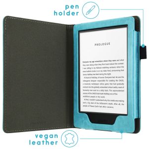 iMoshion Vegan Leather Klapphülle Amazon Kindle 10 - Hellblau