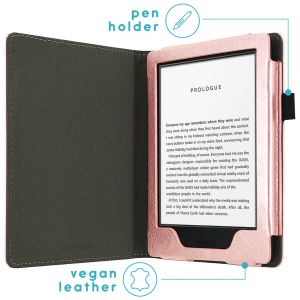 iMoshion Vegan Leather Klapphülle Amazon Kindle 10 - Roségold