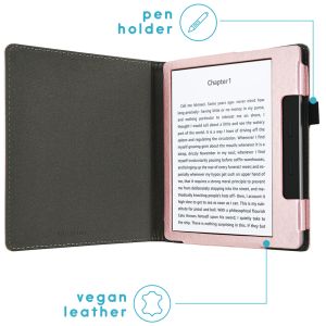 iMoshion Vegan Leather Klapphülle Amazon Kindle Oasis 3 - Roségold