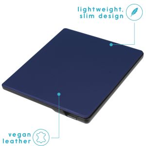 iMoshion Slim Hard Case Sleepcover für das Amazon Kindle Oasis 3 - Dunkelblau