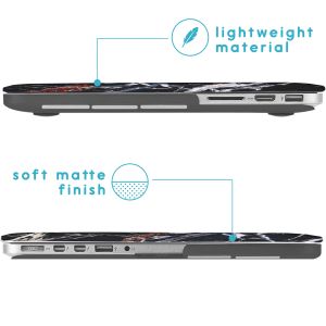 iMoshion Design Laptop Cover für das MacBook Pro 15 Zoll Retina - A1398 - Black Marble