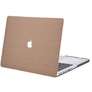 iMoshion Design Laptop Cover für das MacBook Pro 15 Zoll Retina - A1398 - Light Brown Wood