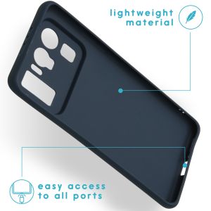iMoshion Color TPU Hülle für das Xiaomi Mi 11 Ultra - Dunkelblau