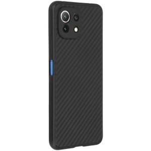 Carbon-Hülle Xiaomi Mi 11 Lite (5G) / Lite (4G) - Schwarz