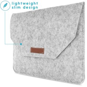 iMoshion Vilten Soft Sleeve 13-14 Zoll - Grau