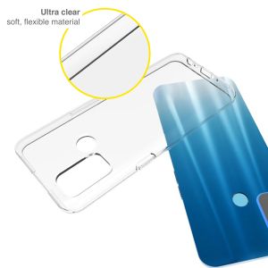 Accezz TPU Clear Cover für das Oppo A53 / A53s - Transparent