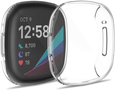 iMoshion Full Cover Soft Case für das Fitbit Versa 3 - Transparent