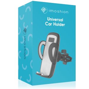 iMoshion Handyhalterung für das Auto – Verstellbar – Universell – Lüftungsgitter – Schwarz