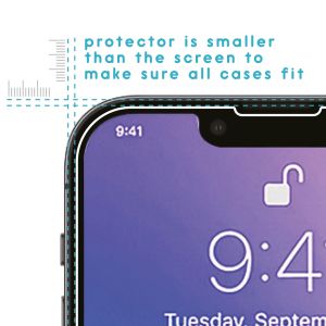 iMoshion Bildschirmschutzfolie Gehärtetes Glas iPhone 13 Mini