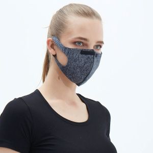 Blackspade 25 pack - Waschbarer Unisex-Mundschutz für Erwachsene – Wiederverwendbare Stretch-Baumwolle - Grau
