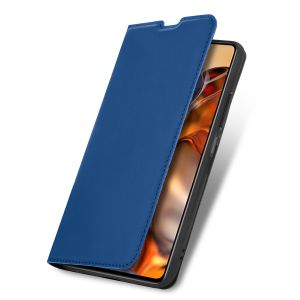 iMoshion Slim Folio Klapphülle für das Xiaomi 11T (Pro) - Dunkelblau