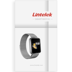 Lintelek Smartwatch H19S - Rostfreier Stahl - Silber