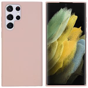 iMoshion Color TPU Hülle für das Samsung Galaxy S22 Ultra - Dusty Pink