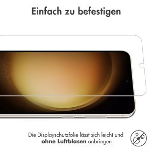 iMoshion Bildschirmschutzfolie Gehärtetes Glas für das Samsung Galaxy S22 Plus / S23 Plus