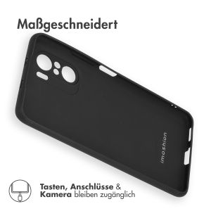 iMoshion Color TPU Hülle für das  Xiaomi Poco F3 - Schwarz