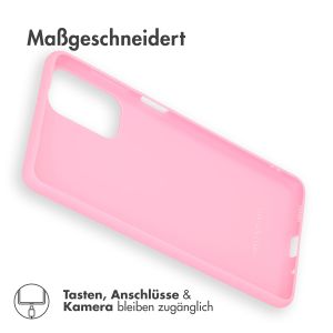 iMoshion Color TPU Hülle für das Samsung Galaxy M52 - Rosa