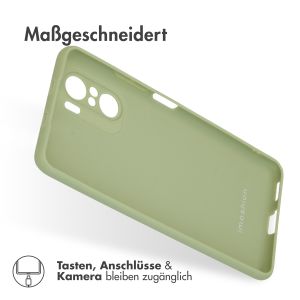 iMoshion Color TPU Hülle für das Xiaomi Poco F3 - Olive Green