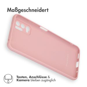 iMoshion Color TPU Hülle für das Xiaomi Redmi Note 10 (5G) - Dusty Pink