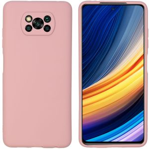 iMoshion Color TPU Hülle für das Xiaomi Poco X3 (Pro) - Dusty Pink