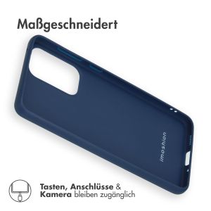 iMoshion Color TPU Hülle für das Samsung Galaxy A33 - Dunkelblau