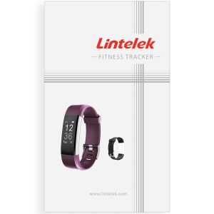 Lintelek Activity tracker ID115Plus HR Duo Pack - Violett & Schwarz