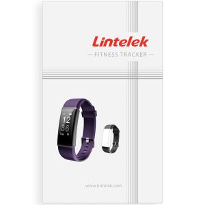 Lintelek Activity tracker ID130Plus HR Duo Pack - Violett & Schwarz