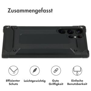 iMoshion Rugged Xtreme Case für das Samsung Galaxy S22 Ultra - Schwarz
