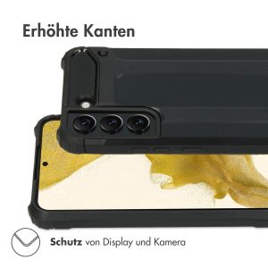 iMoshion Rugged Xtreme Case für das Samsung Galaxy S22 Plus - Schwarz