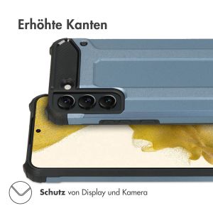 iMoshion Rugged Xtreme Case für das Samsung Galaxy S22 Plus - Blau