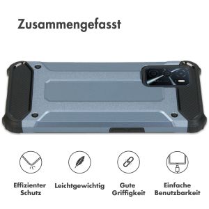 iMoshion Rugged Xtreme Case für das Oppo A16(s) / A54s - Dunkelblau