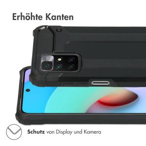 iMoshion Rugged Xtreme Case für das Xiaomi Redmi 10 - Schwarz