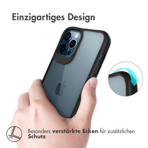 iMoshion Rugged Hybrid Case für das iPhone 12 (Pro) - Schwarz / Transparent