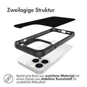 iMoshion Rugged Hybrid Carbon Case für das iPhone 13 Pro Max - Schwarz