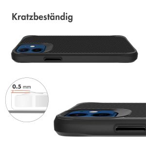 iMoshion Rugged Hybrid Carbon Case für das iPhone 12 Mini - Schwarz