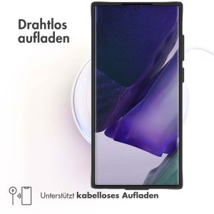 iMoshion Rugged Hybrid Carbon Case für das Samsung Galaxy S22 Ultra - Schwarz